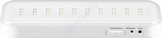 Светильник EL120 30LEDAC/DC , белый, с наклейкой Выход, 200*60*20 12670 Feron (Д02287ЕК) - old (в архиве)
