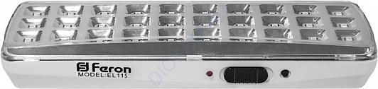 Светильник EL-115 30LED DC белый 12668 Feron (Д02282ЕК) - old (в архиве)
