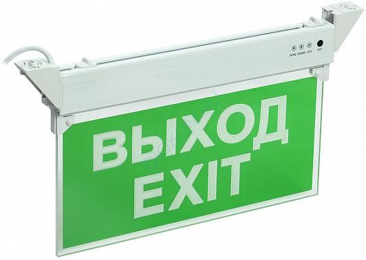 Светильник ССА 2101,3ч, пост., 3Вт, ВЫХОД-EXIT, IP20, , LSSA0-2101-3-20-K03 IEK (Д02364ЕК) - old (в архиве)