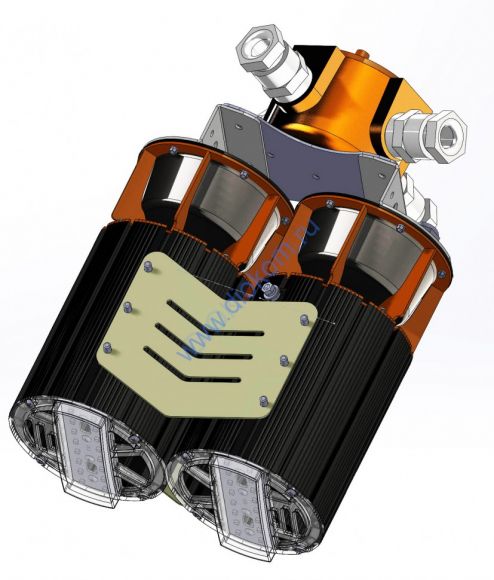 Прожектор X-RAY LIRA 100W Ex 24В (Д02095ЕК)