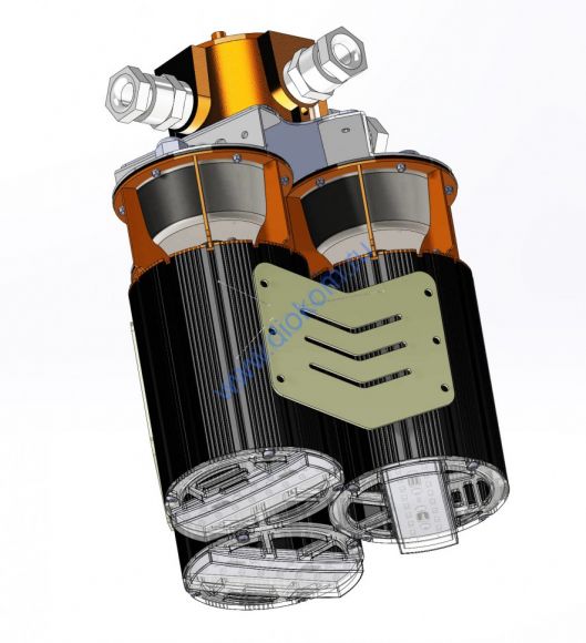 Прожектор X-RAY LIRA 150W Ex 24В (Д02097ЕК)