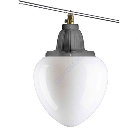 Светильник Капля LED-40-СПШ/С1 (3700/750/RAL7040/D/0/GEN1) (Д00550ЕК) - old (в архиве)